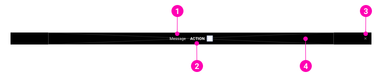 Top banner structure